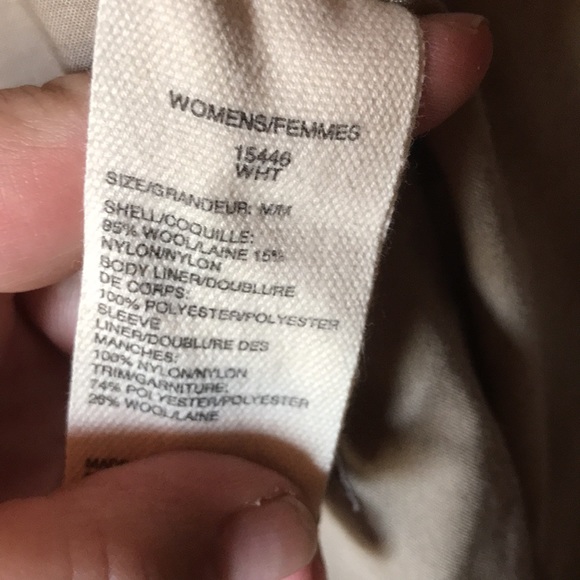 Woolrich wool and Sherpa Moto style jacket size m - Picture 7 of 7